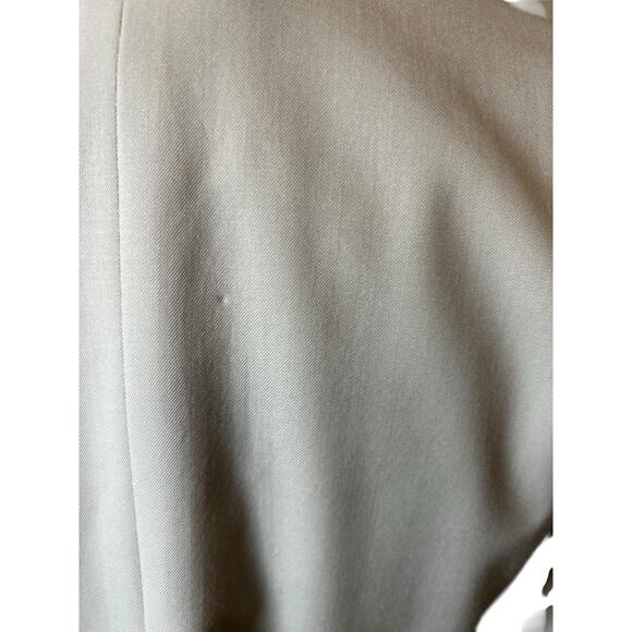 Lafayette 148 Wool Lightweight Butter Soft Jacket Blazer 4 Beige Retails $1200 - Picture 9 of 11